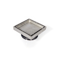 SS304 Square Cleanout Tile Floor Drain and Shower Drainer for Bathroom and Concrete Surfaces1