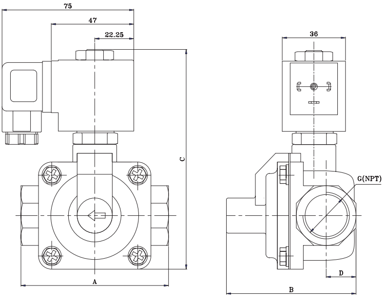Anti Water Hammer Brass Solenoid Valve 3/4'' 1'' China Manufacturer