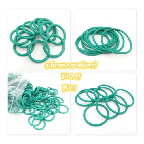 ¿Cuáles son las diferencias entre el caucho de silicona, BR (caucho de butadieno) y FKM (caucho fluorado)?