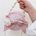 2023 Trendy Kids' Spring Fashion: Cute Bow Handbags, Princess Coin Purses, and Candy-Colored Small Mini Crossbody Shoulder Bags for Girls1
