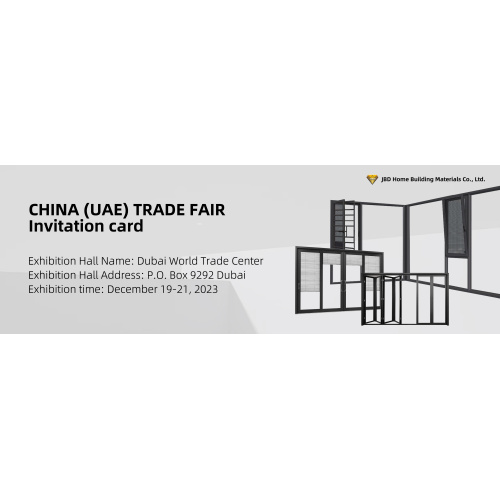 JBD Woon China (VAE) Trade Fair bij