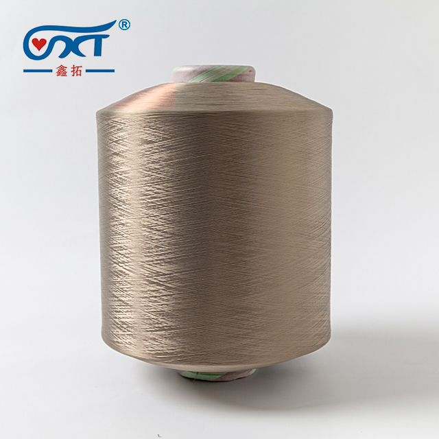 Khaki SCY Spandex Covered Polyester Yarn Sock Yarn