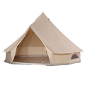 6-Person Outdoor Camping Waterproof Tent with Fan LED Battery USB1