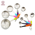 Wholesale 10pcs Stainless Steel Silicone Handle Measuring Cups on Amazon1