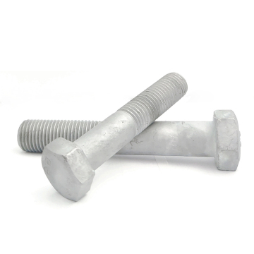 Hot-dip galvanized outer hexagon bolt