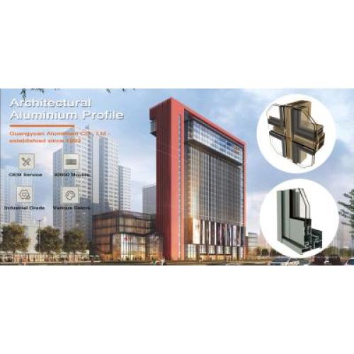 Mga Profile sa Aritektura nga Aluminum sa Guanguyuok