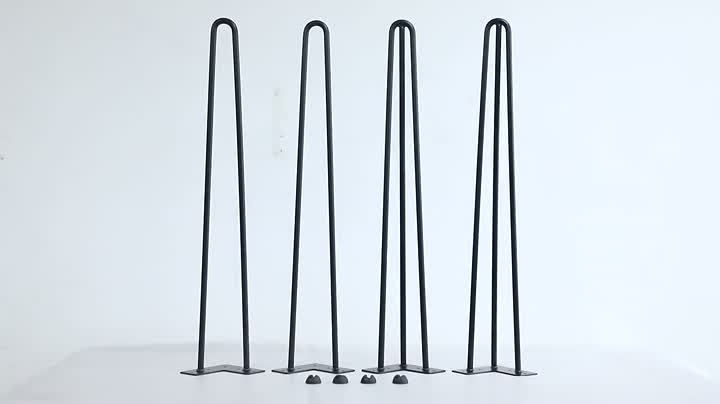 רגלי סיכת ראש מתכת