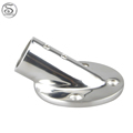 Marine 316 Stainless Steel Stanchion Pipe Fittings with Round Base1