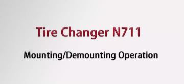 N953 tire changer operation video