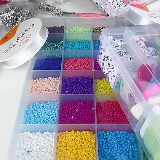 Ювелирные изделия изготовления браслетов ожерелье Серьки Сервица DIY Craft Kit Cool и прыжок 4800 шт.