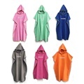 Microfiber Cartoon Printed Quick-Dry Hooded Poncho for Kids and Adults1