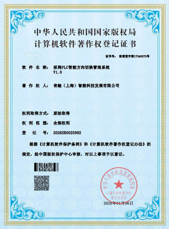Computer Software Copyright Registration Certificate