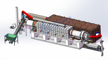 Coconut shell complete production line