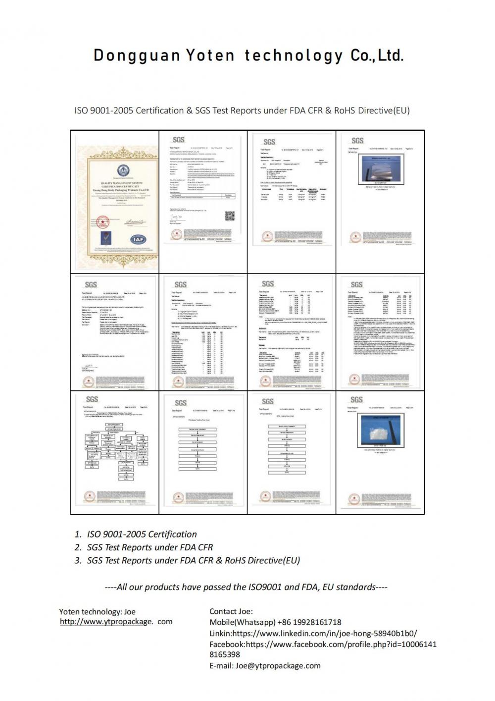 Dongguan Yoten Package Co., Ltd.