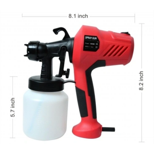 Cleaning of painting spray gun