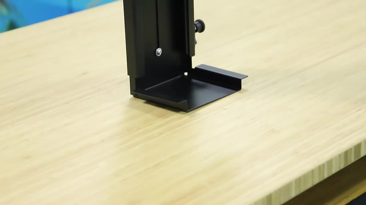 Fabrikpreis Großhandel Einfach zu installieren für Büro- und Zuhause ergonomisch unter dem Schreibtisch Computer Mainframe CPU Holder1