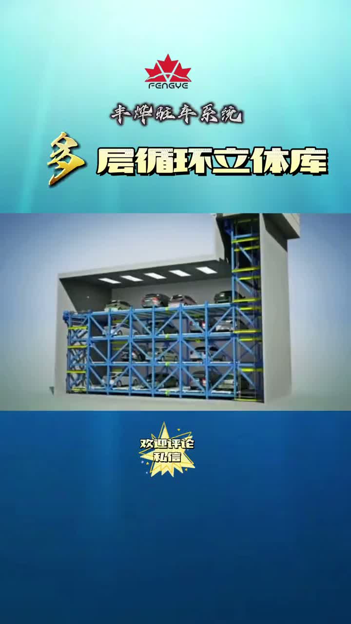 Циркуляционный парковочный гараж