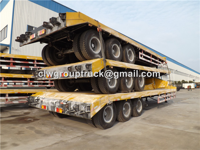 Clw Group Truck Flat Bed Semi Trailer
