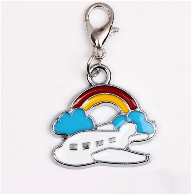 Airplane Key Chain Lovely