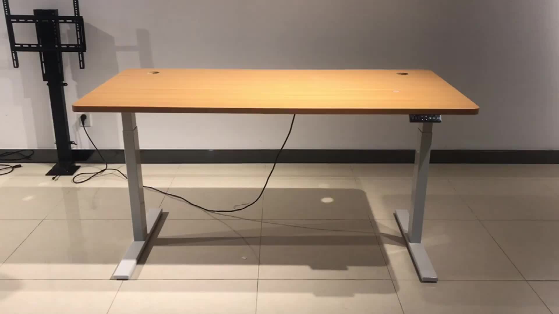 Healthy Adjustable Workstation Table Desktop Computer Standing Top Desk Movable table1