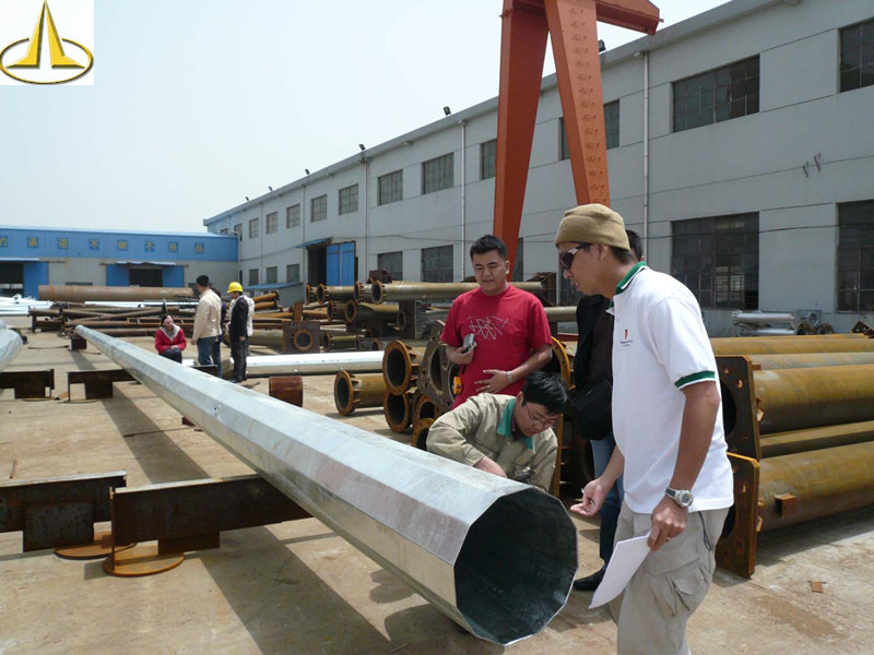 XINJINLEI Steel pole Inspection