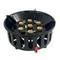 Portable Camping Gas Stove: 7.9 Head Single Wok Brass Big Burner Cooktop1