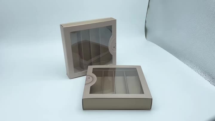 Niestandardowe składane szuflady papierowe czekoladowe pudełko