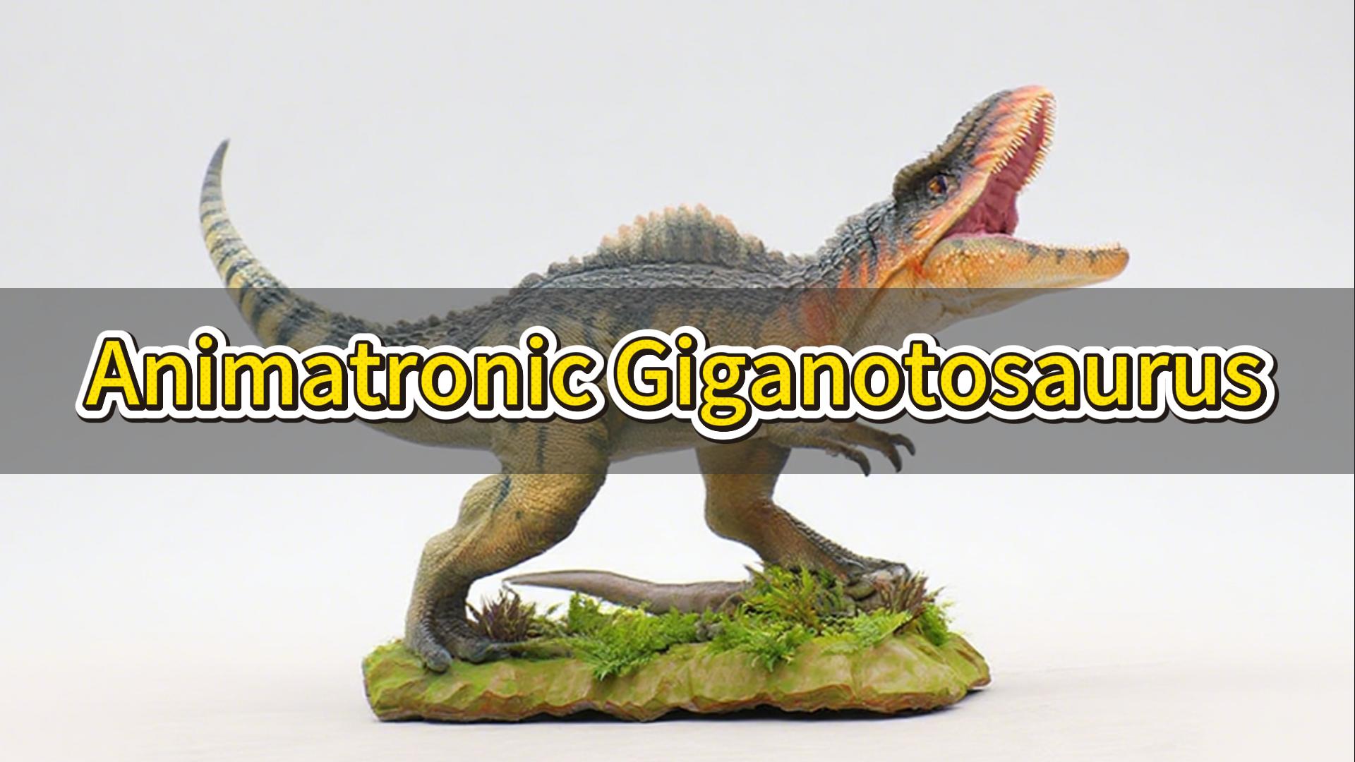 Animatronic Giganotosaurus