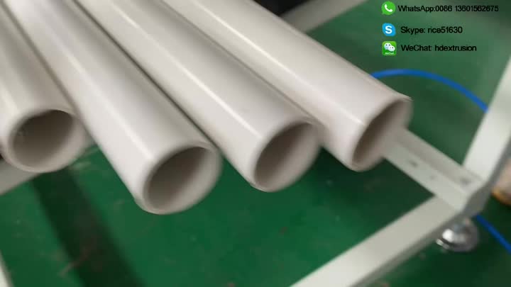 Linea di produzione del tubo di pressione in pvc 40-160 mm