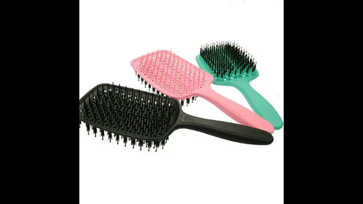 Berus Unbrush untuk penjagaan rambut yang lembut dan kesihatan kulit kepala