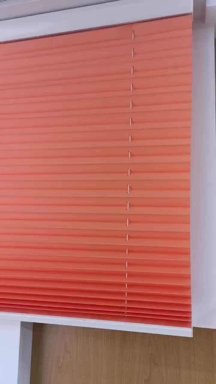 pleated blind up and down