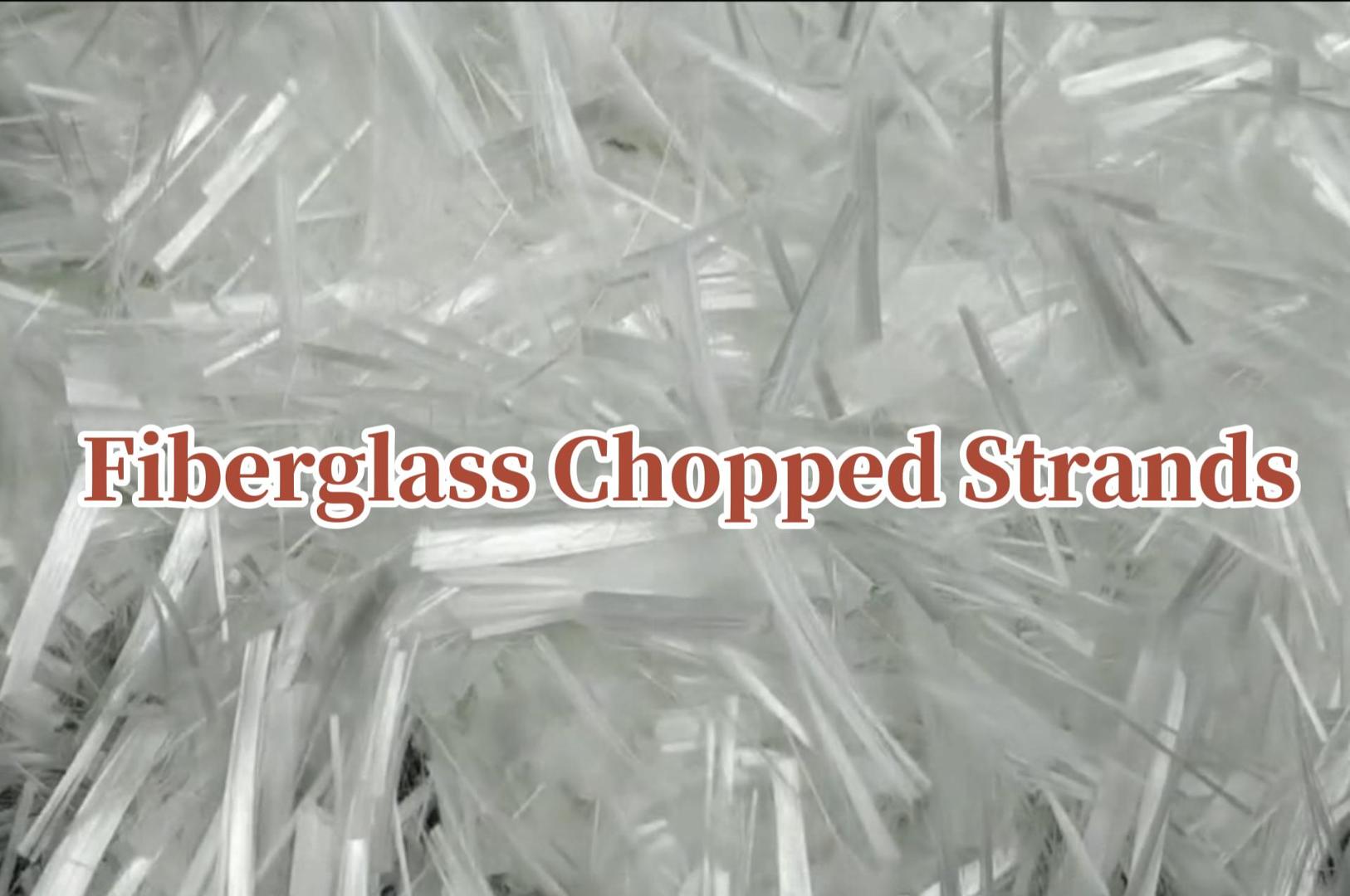 Fiberglass Shopped Strands για χαλί βελόνας