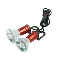12v Dc Bullet Grille Retro Metal Motorcycle Turn Signal Led Light Indicator Blinker For Cafe Racer1