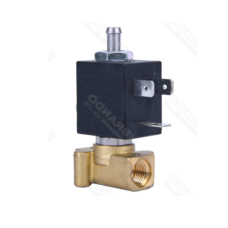 Espresso Coffee Making Machine Brass Solenoid Valve 220V China Manufacturer