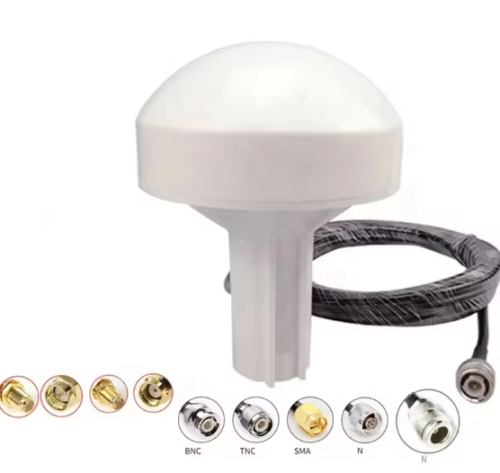 Antena GPS Cogumelo Ativa com Conector BNC: Guia de Tempo NTP