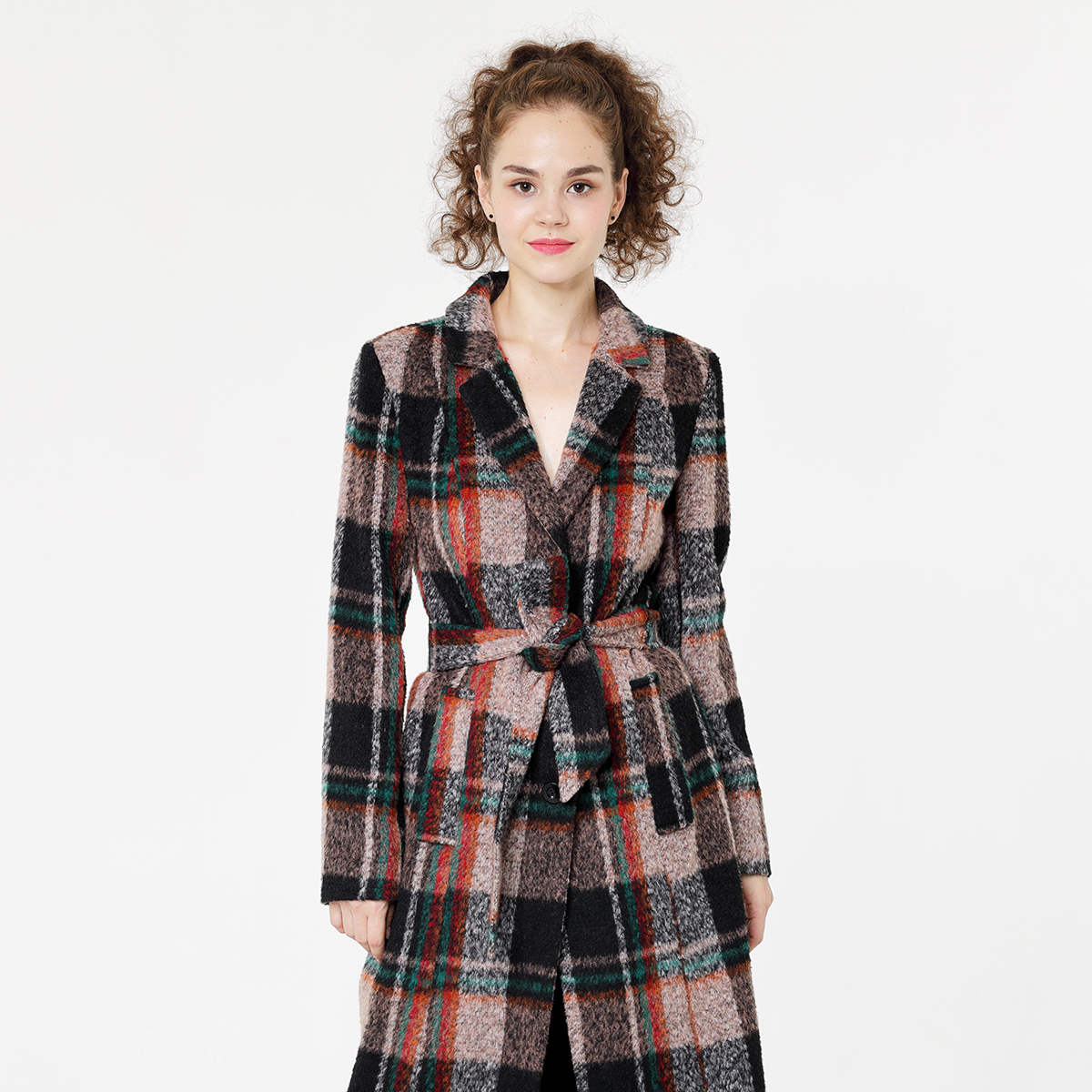 Fashion Winter Loose Retro Women Overcoat Fashion Winter Loose Retro Women Overcoat