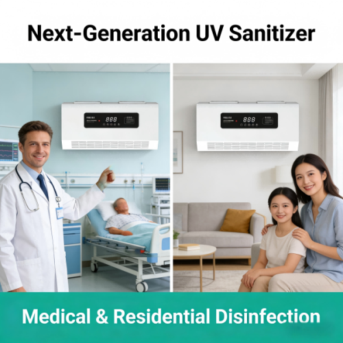 A tecnologia de desinfetante UV de última geração preenche a lacuna entre a desinfecção médica e residencial