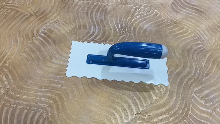 Polygonal plastic trowel D2812AB