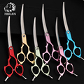 Japan 440C Multi-Color Handle Pet Grooming Shears for Dogs1