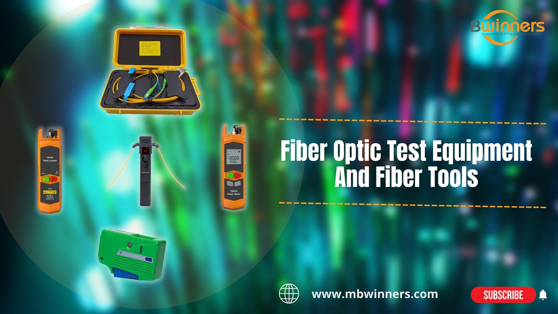 Caja de lanzamiento de fibra BWN-OTDR-LC2 | Identificador de fibra en vivo MBN-OFI-35 | MBN-VFL-30-C VFL FIBRA | MBN-OPM-MINI MINI METER POWER | Limpiador de fibra MBN-OCC | Equipo de prueba de fibra óptica y herramientas de fibra | #Fthth #fttx | Bwinner