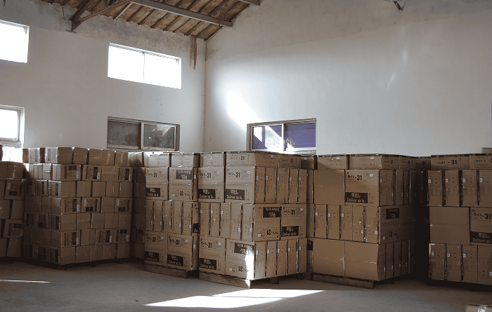 Factory interior view