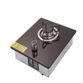 Tempered Glass Caravan Kitchen: One Burner Gas Stove for Camping1