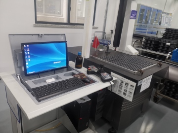 CMM test of SSIC ceramics product