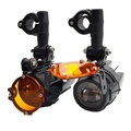 3 Inch LED Auxiliary Light - Projector Fog Lamp with High Low Beam and Dual Color for Motorcycle1