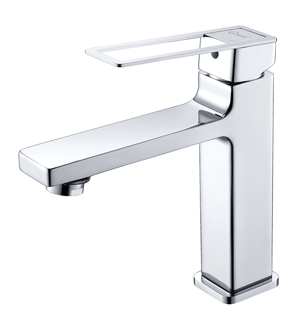 Single Lever Brass Hot And Cold Basin Faucet