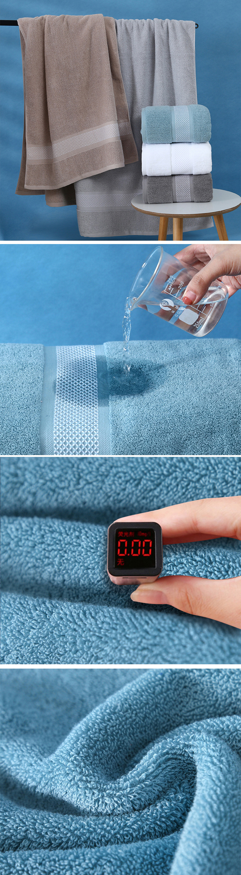 Luxury Cotton Hand Towel For Spa