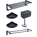 Aluminum Bathroom Hardware Set - Wall Mounted ODO-3106-QHP Luxury Towel Rack1