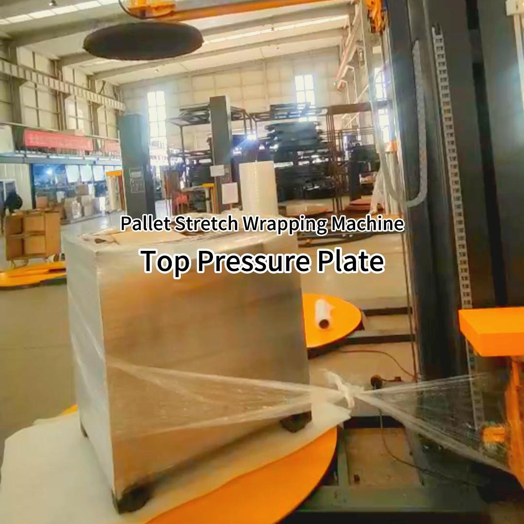 Pallet Stretch Wrapping Machine Top Pressure Plate