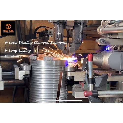 Segmento de diamantes de soldadura por láser: brocas de perforación de núcleo de diamante