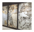 9mm Brown Marble Sintered Stone Slabs for Home and Office1